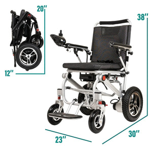 MLS-5 Malisa Lightweight Electric Wheelchair - Malisa Mobility