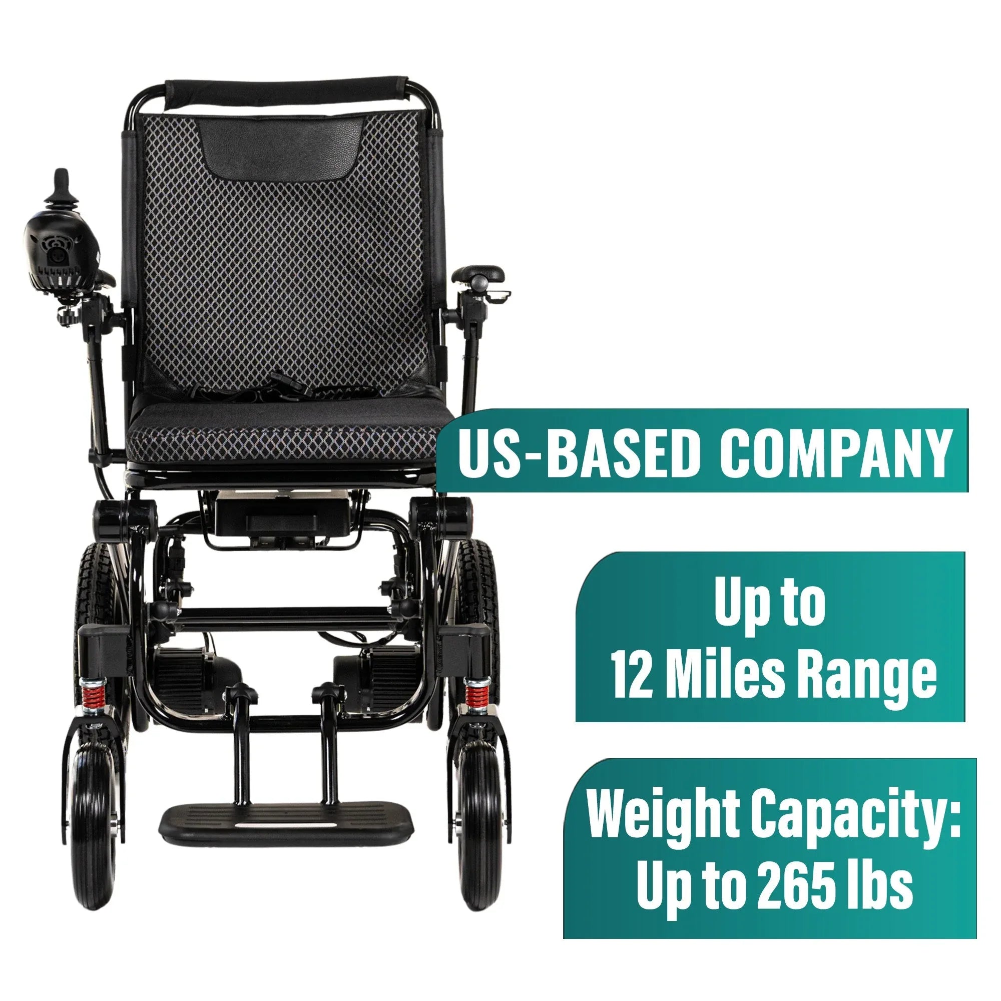 MLS-5 Malisa Lightweight Electric Wheelchair - Malisa Mobility