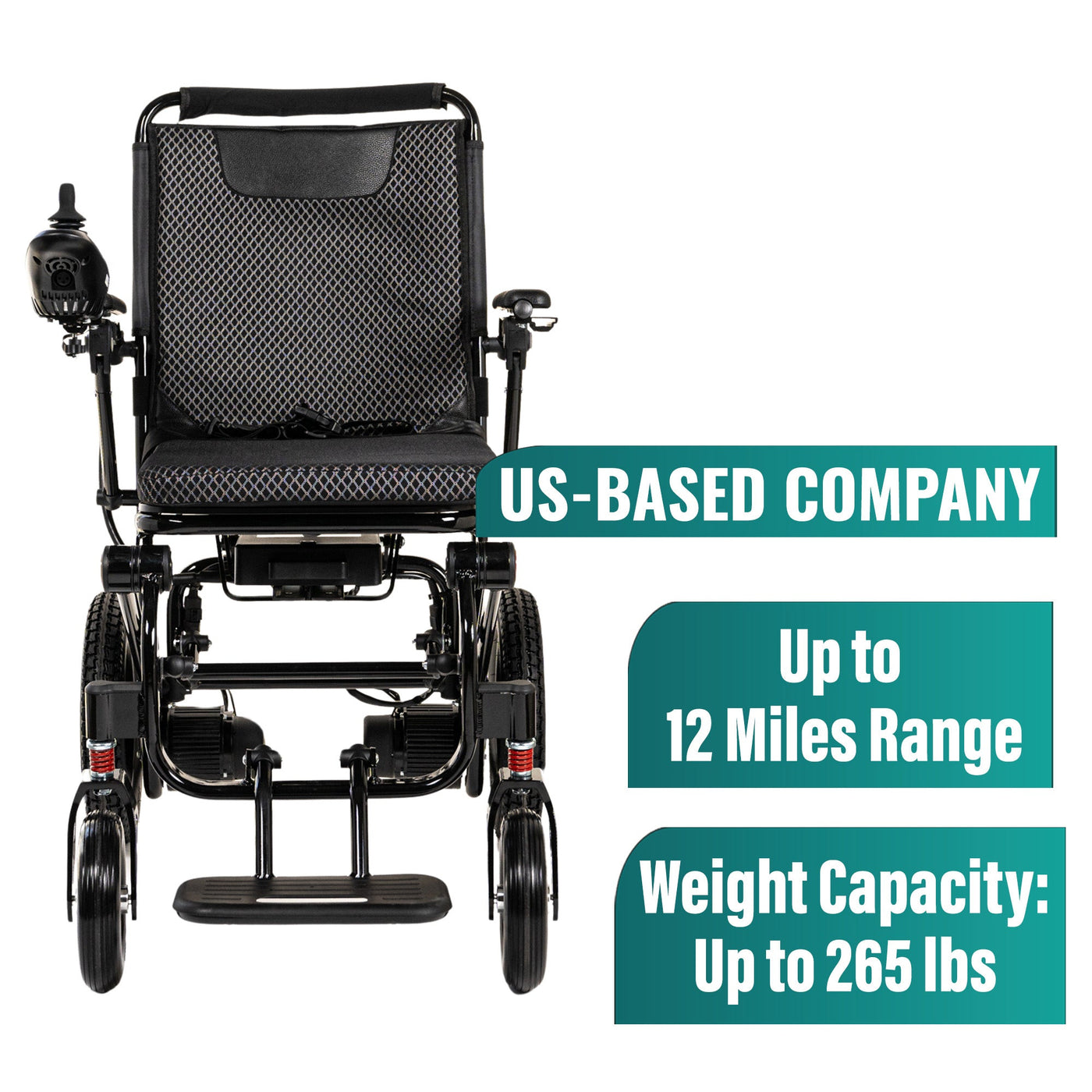 WX7000 Malisa Lightweight Electric Wheelchair