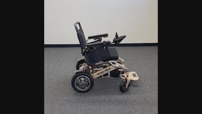 MLS-10MF Malisa Electric Wheelchair - Manual Folding - Standart Frame