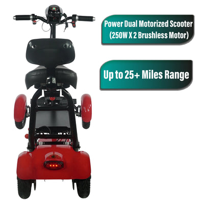 MS-3000 25 Miles Foldable Mobility Scooter