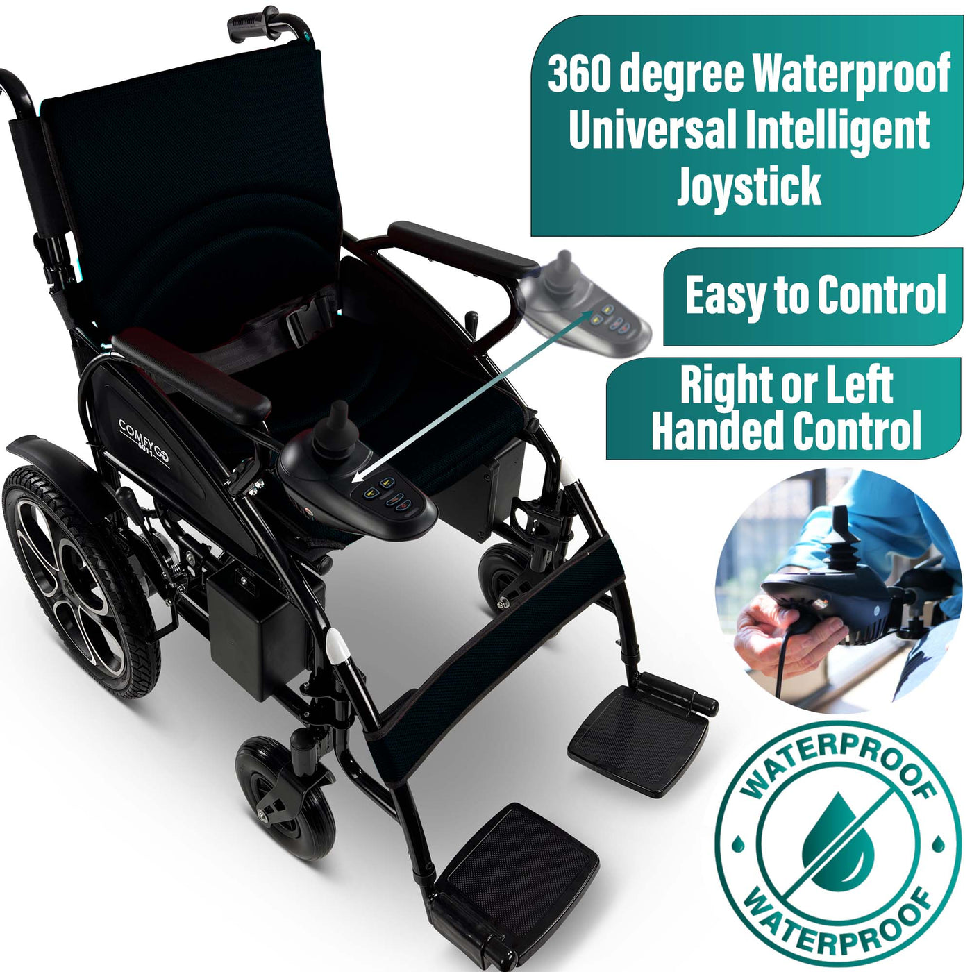 6011 Lithium Battery Electric Wheelchair